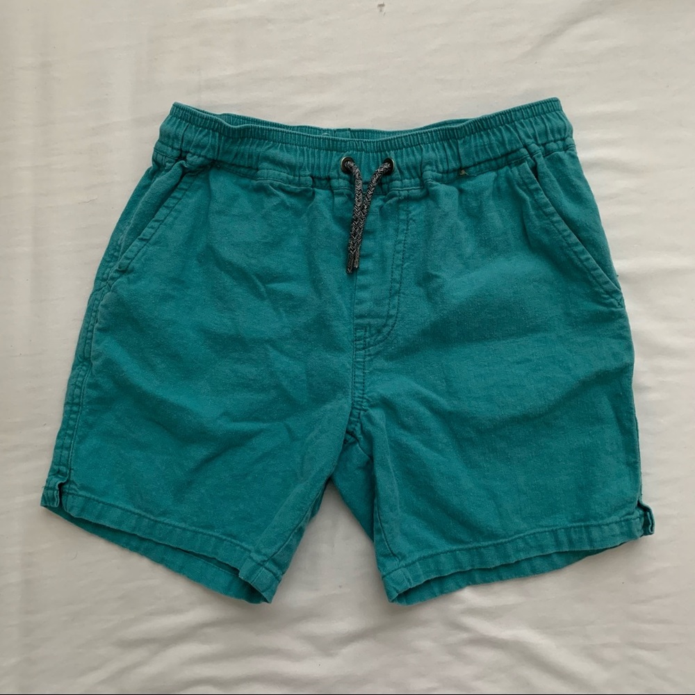 Boys blue drawstring shorts 🌿